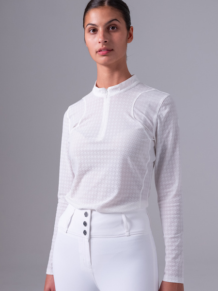 Delilah Bow Mesh Top