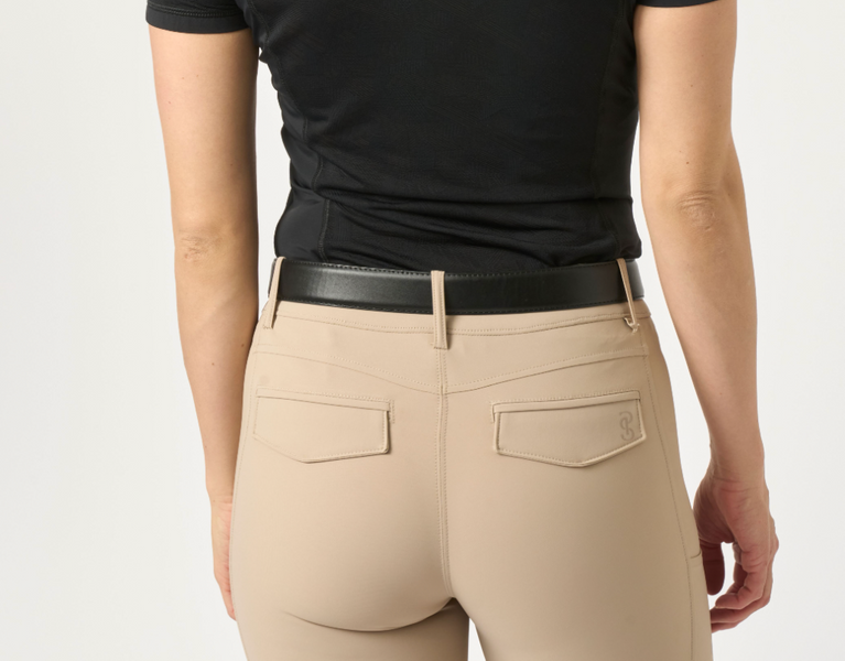 Daisy Leather Buckle Belt