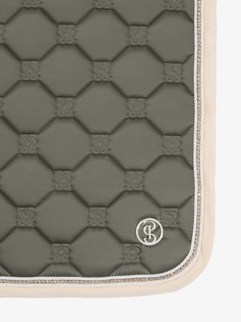 Vintage Monogram Dressage Saddle Pad Vintage Monogram Dressage Saddle Pad