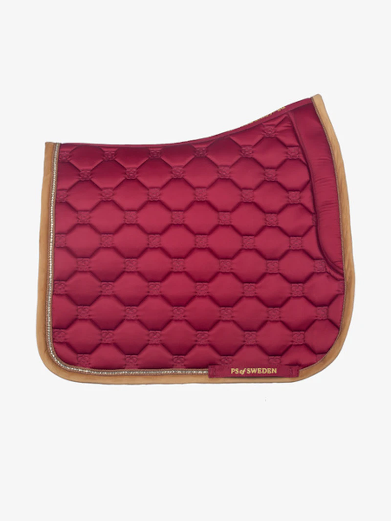 Vintage Monogram Dressage Saddle Pad Vintage Monogram Dressage Saddle Pad