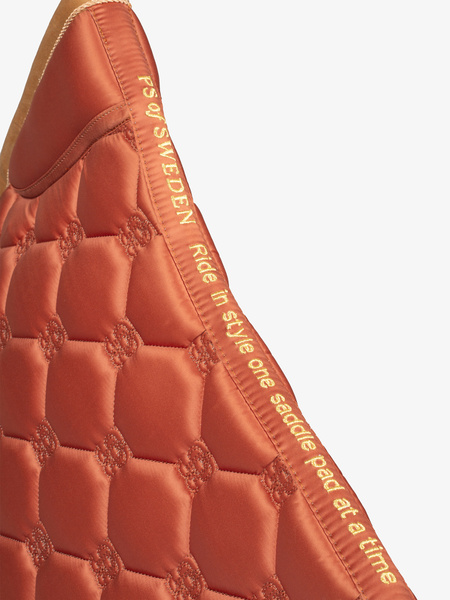 Vintage Monogram Dressage Saddle Pad