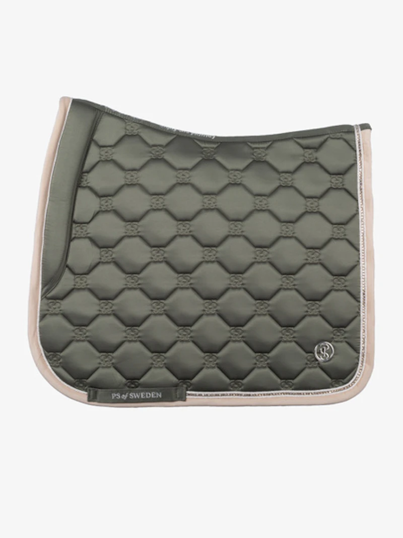 Vintage Monogram Dressage Saddle Pad Vintage Monogram Dressage Saddle Pad
