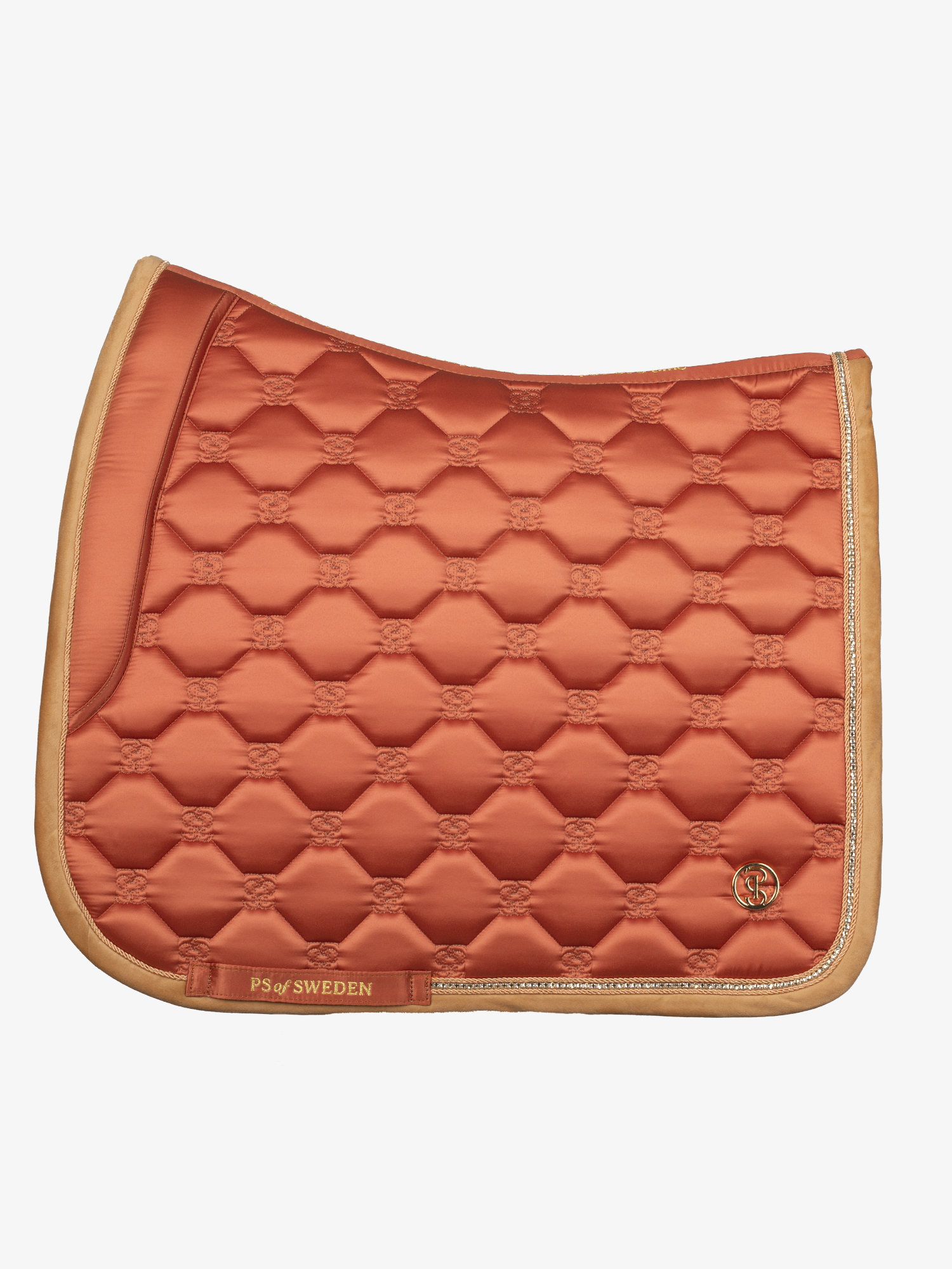 Vintage Monogram Dressage Saddle Pad