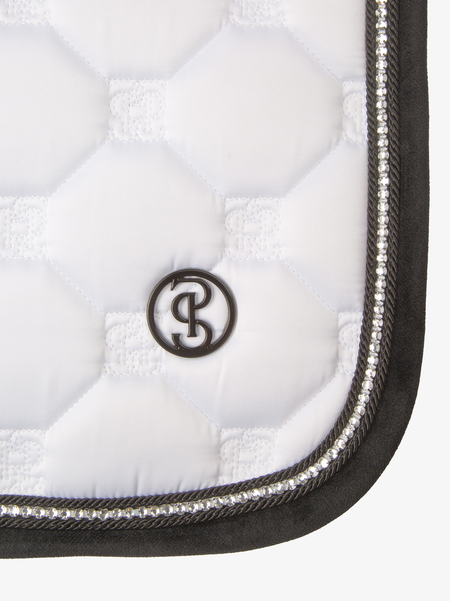 Vintage Monogram Dressage Saddle Pad