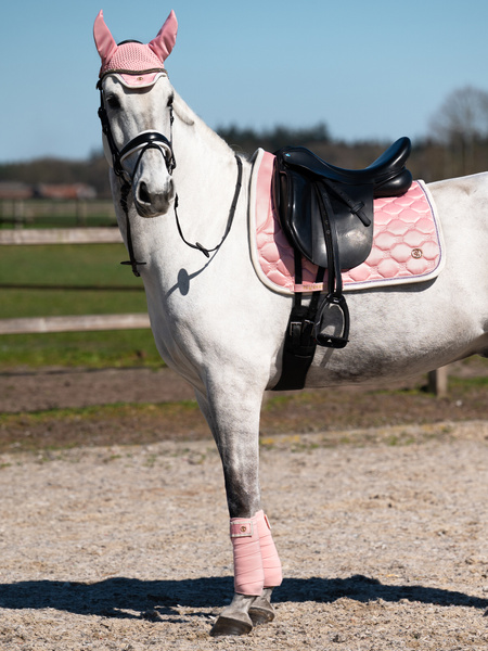 Vintage Monogram Dressage Saddle Pad
