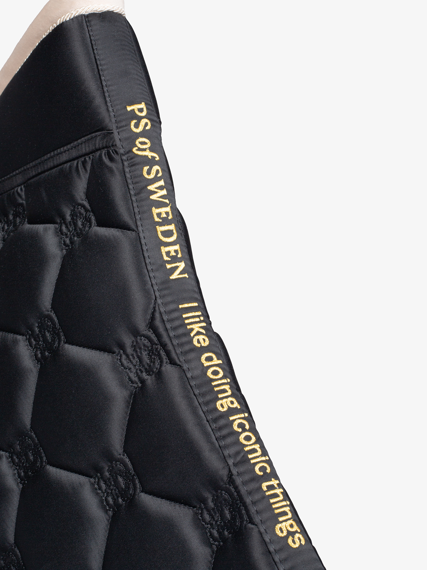 Vintage Monogram Dressage Saddle Pad