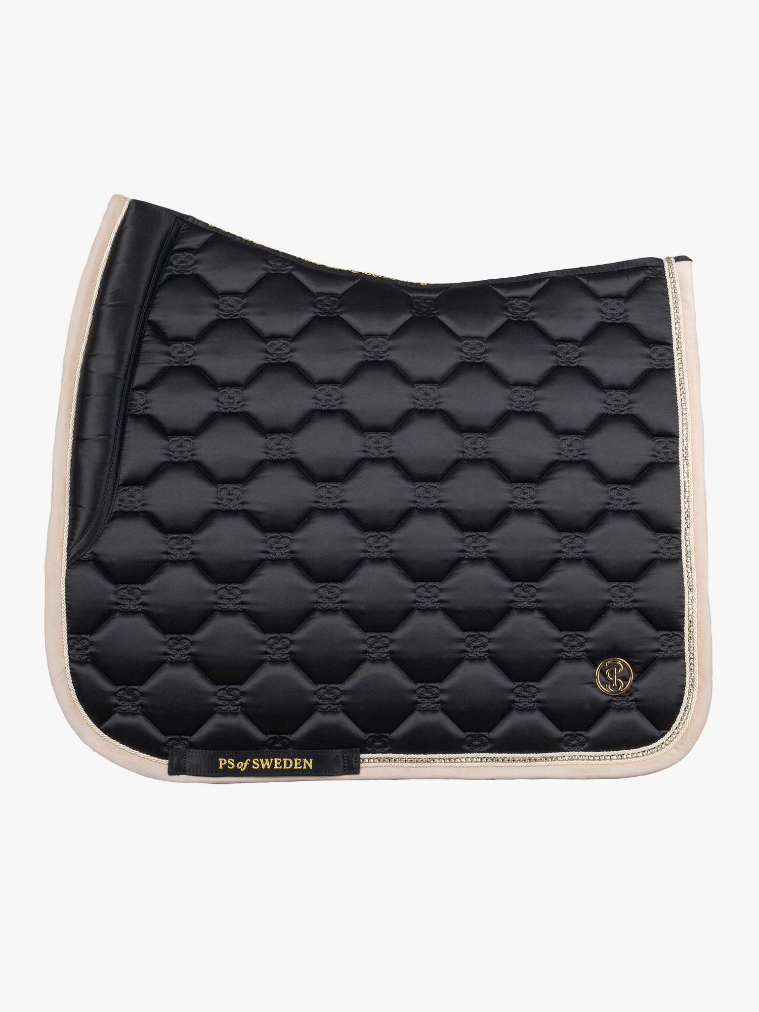 Vintage Monogram Dressage Saddle Pad