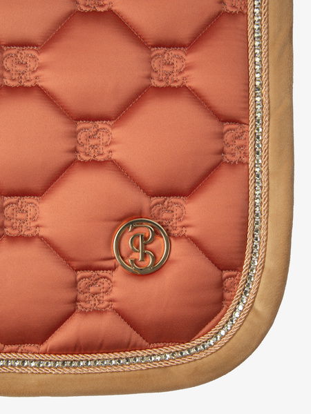 Vintage Monogram Dressage Saddle Pad
