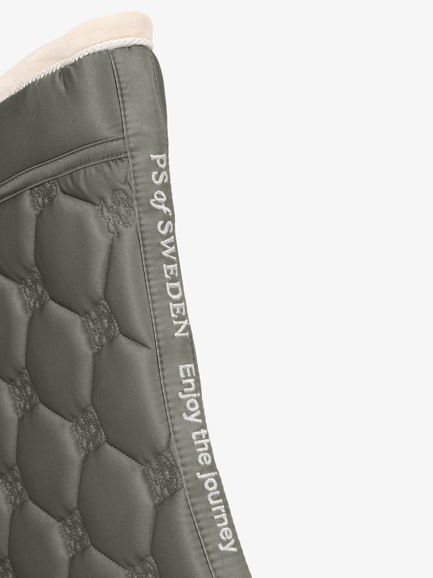 Vintage Monogram Dressage Saddle Pad