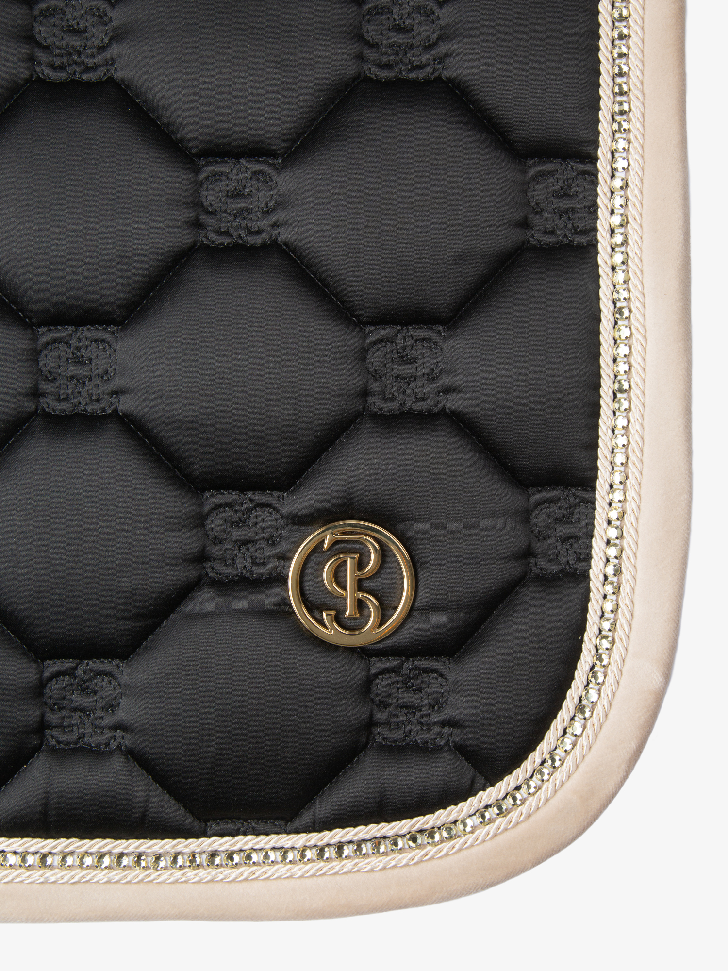 Vintage Monogram Dressage Saddle Pad