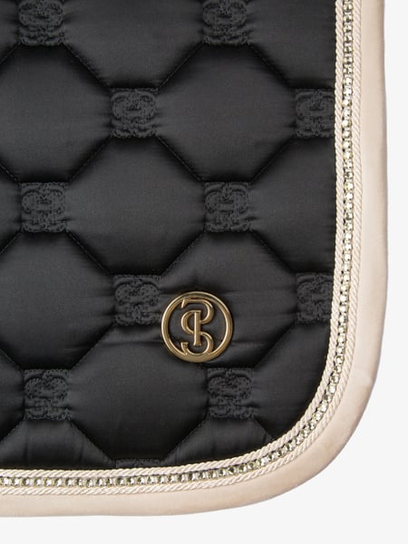 Vintage Monogram Dressage Saddle Pad