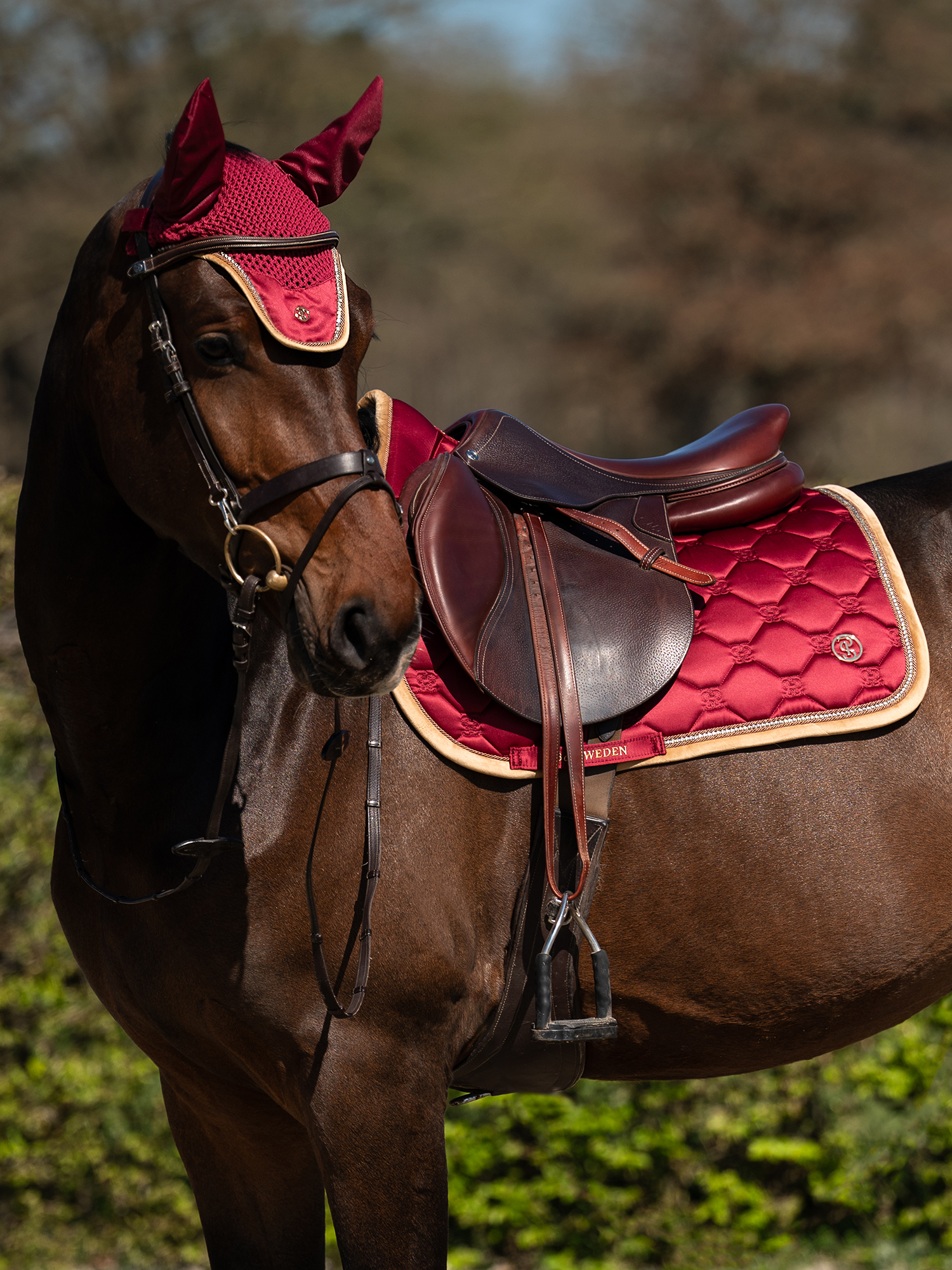 Springschabracke Vintage Monogram