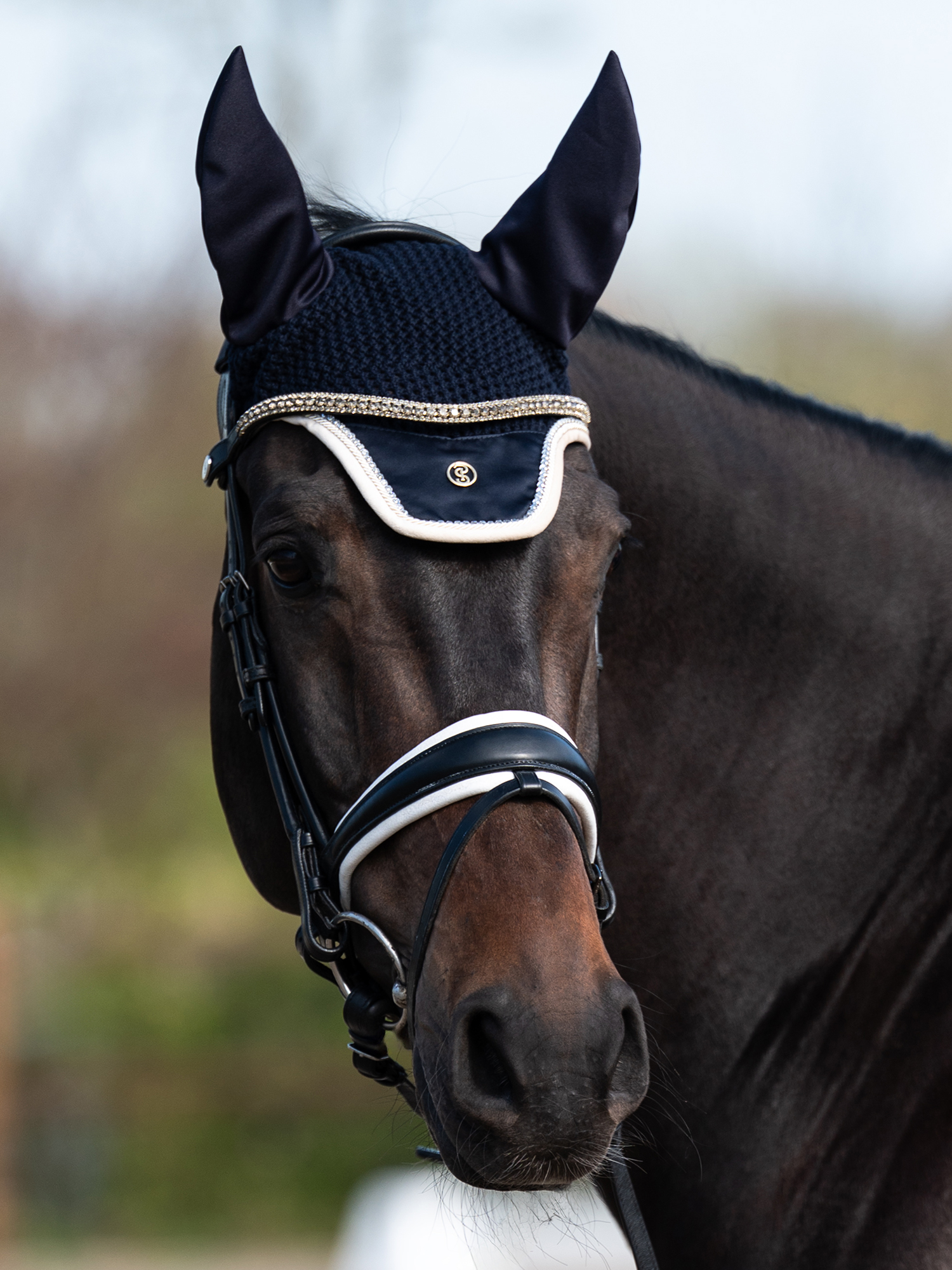Fliegenhaube Vintage Monogram