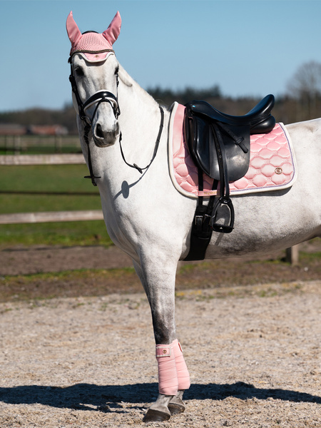 Vintage Monogram Ear Bonnet