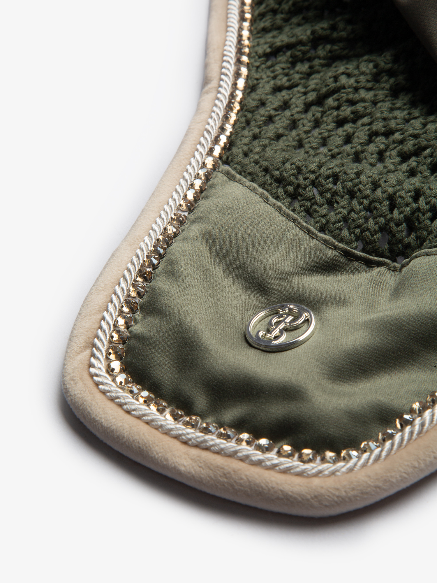 Vintage Monogram Ear Bonnet