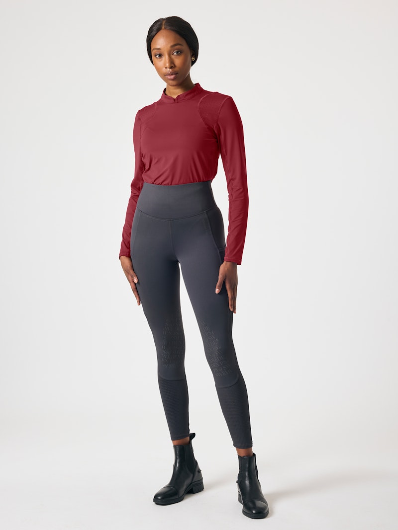 Claire Long Sleeve Airflow Top Claire Long Sleeve Airflow Top