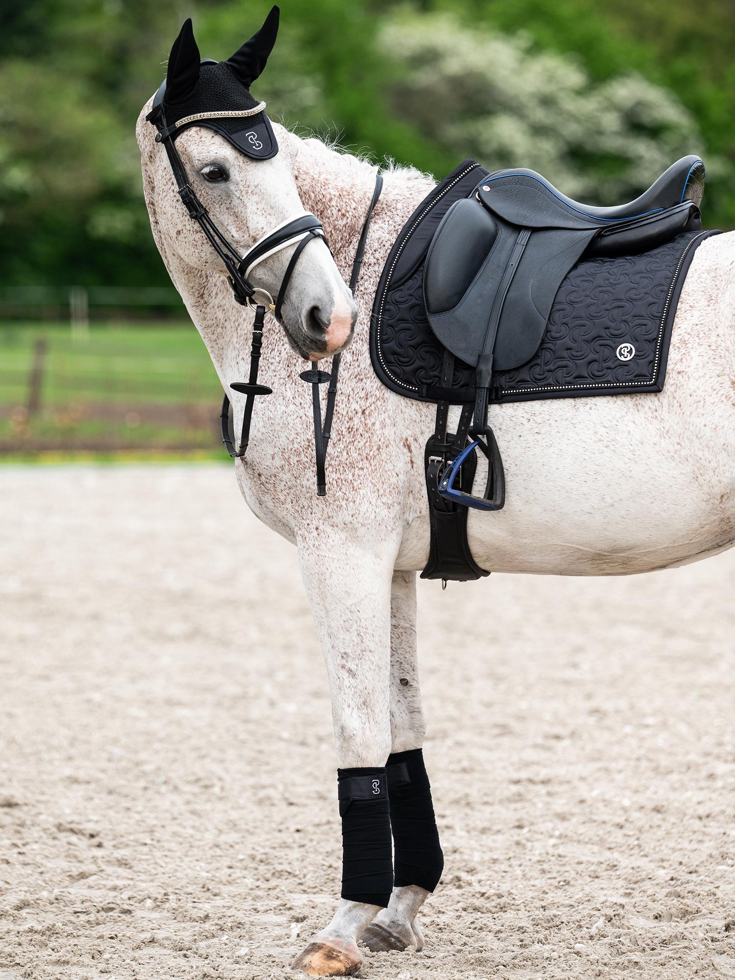 Crystal Dressage Saddle Pad