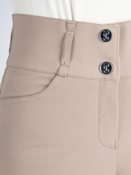 Zephyra Laser Cut Half Grip Breeches