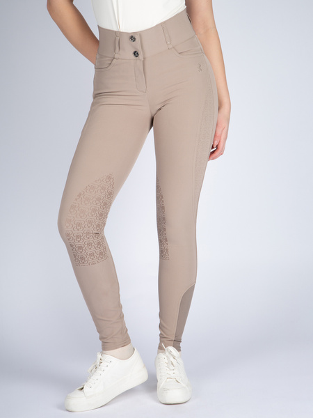 Zephyra Laser Cut Half Grip Breeches