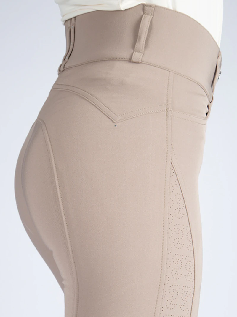 Zephyra Laser Cut Half Grip Breeches Zephyra Laser Cut Half Grip Breeches