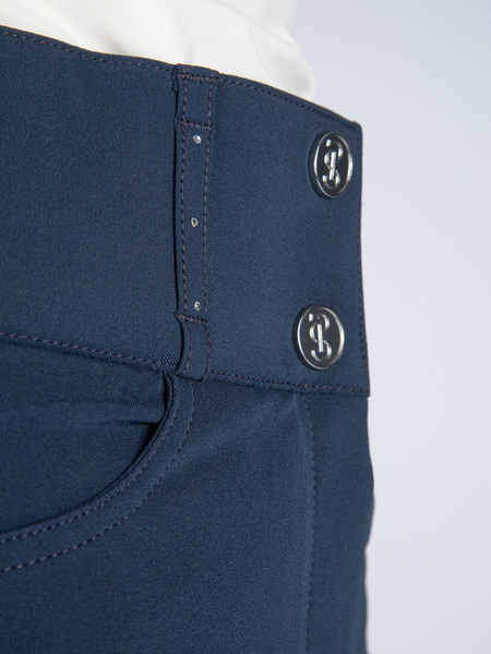 Zephyra Laser Cut Half Grip Breeches