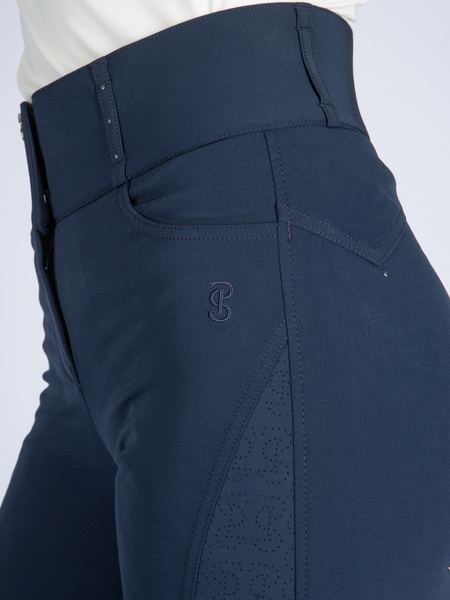 Zephyra Laser Cut Half Grip Breeches