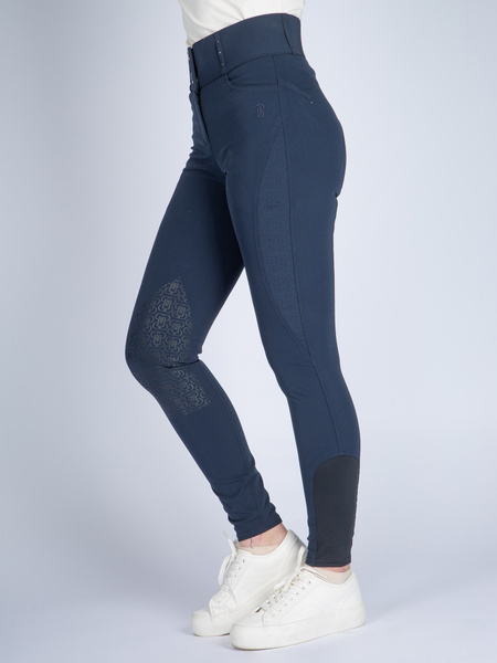 Zephyra Laser Cut Half Grip Breeches