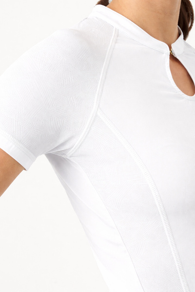Selena Mesh Paneled Top