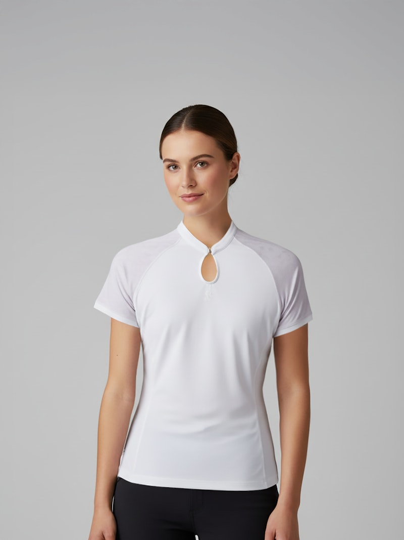 Selena Mesh Paneled Top Selena Mesh Paneled Top