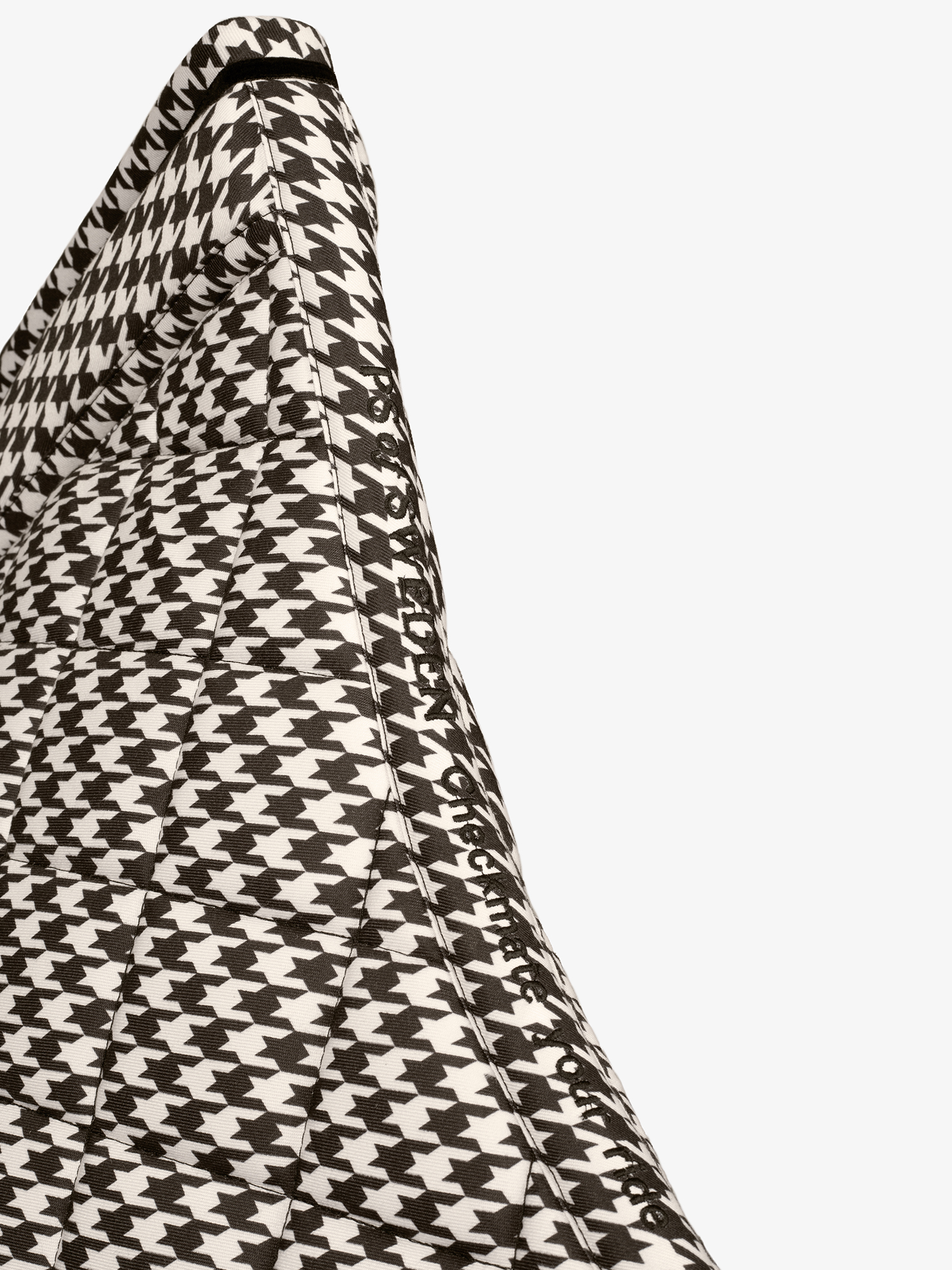 Houndstooth Dressage Saddle Pad
