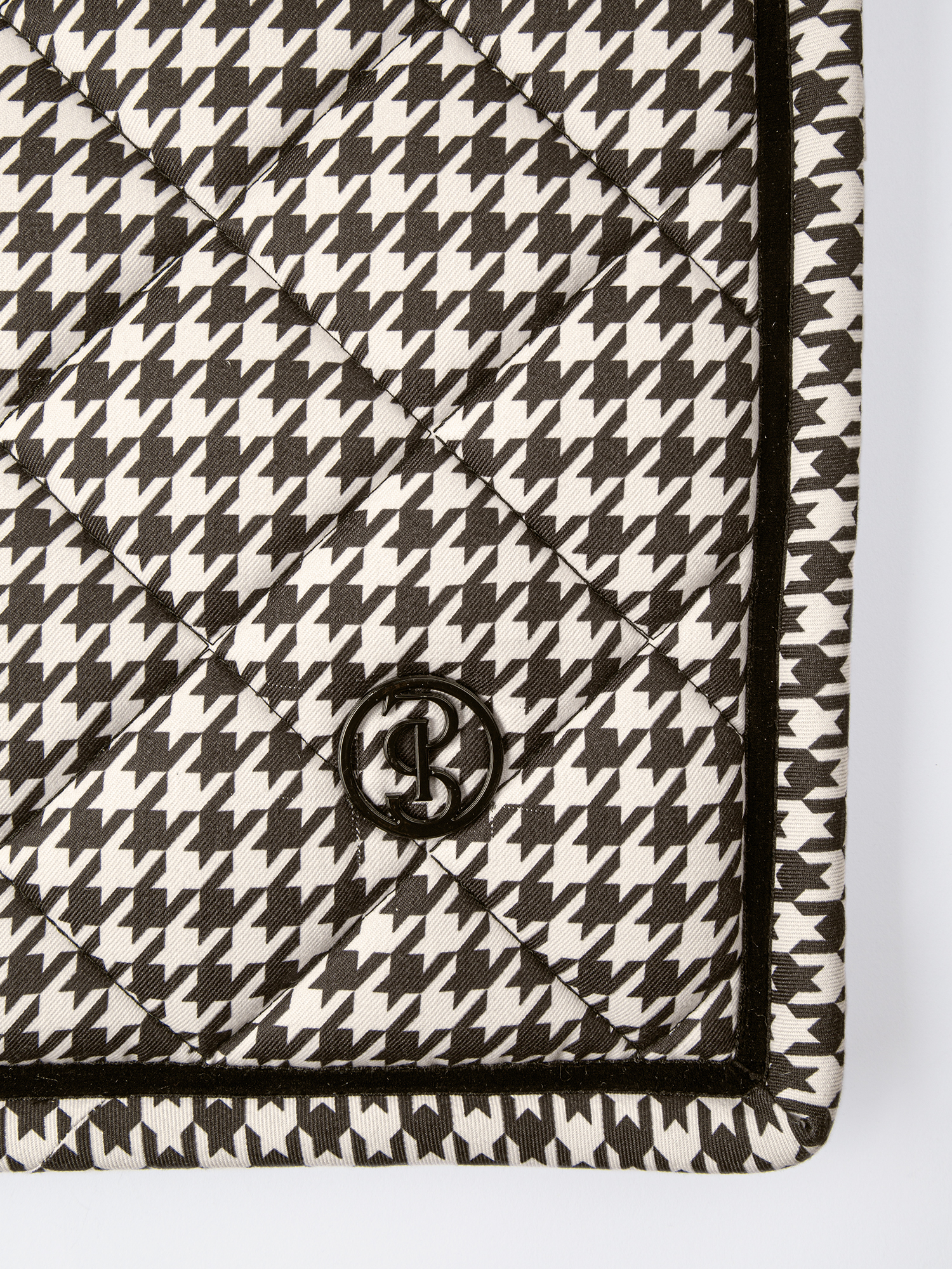 Houndstooth Dressage Saddle Pad