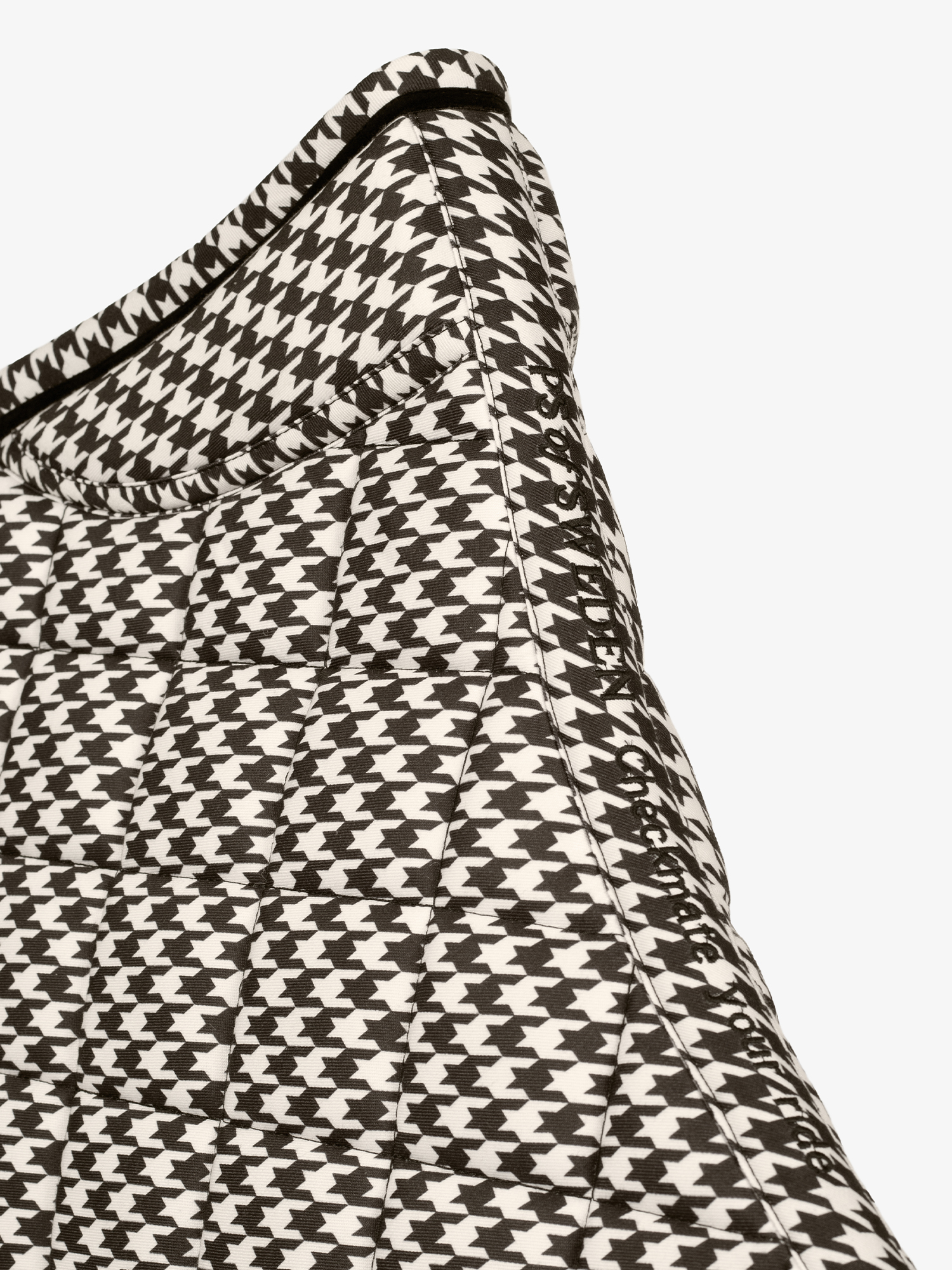 Houndstooth Jump Saddle Pad