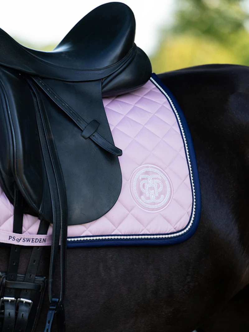 Pearl Monogram Dressage Saddle Pad Pearl Monogram Dressage Saddle Pad