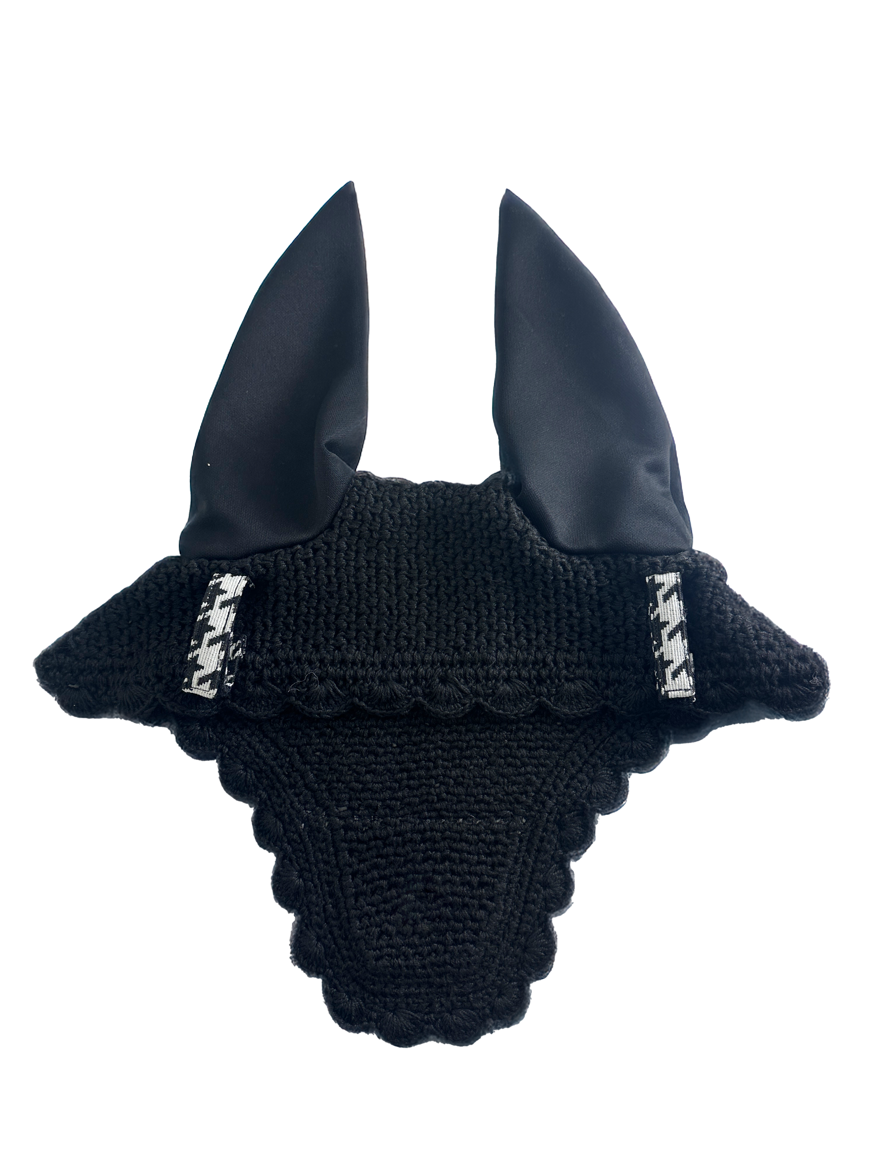 Houndstooth Ear Bonnet