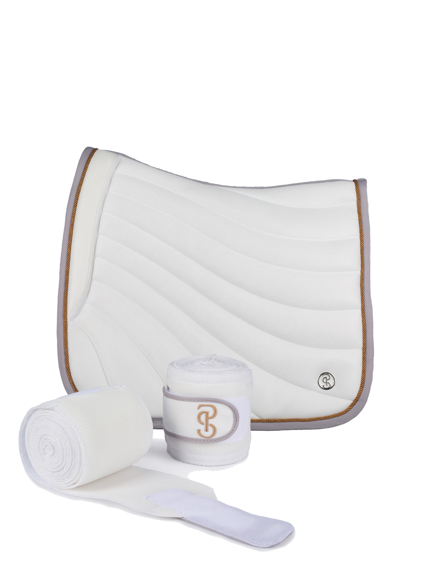 Airflow Mesh Saddle Pad Dressage + Polos Set