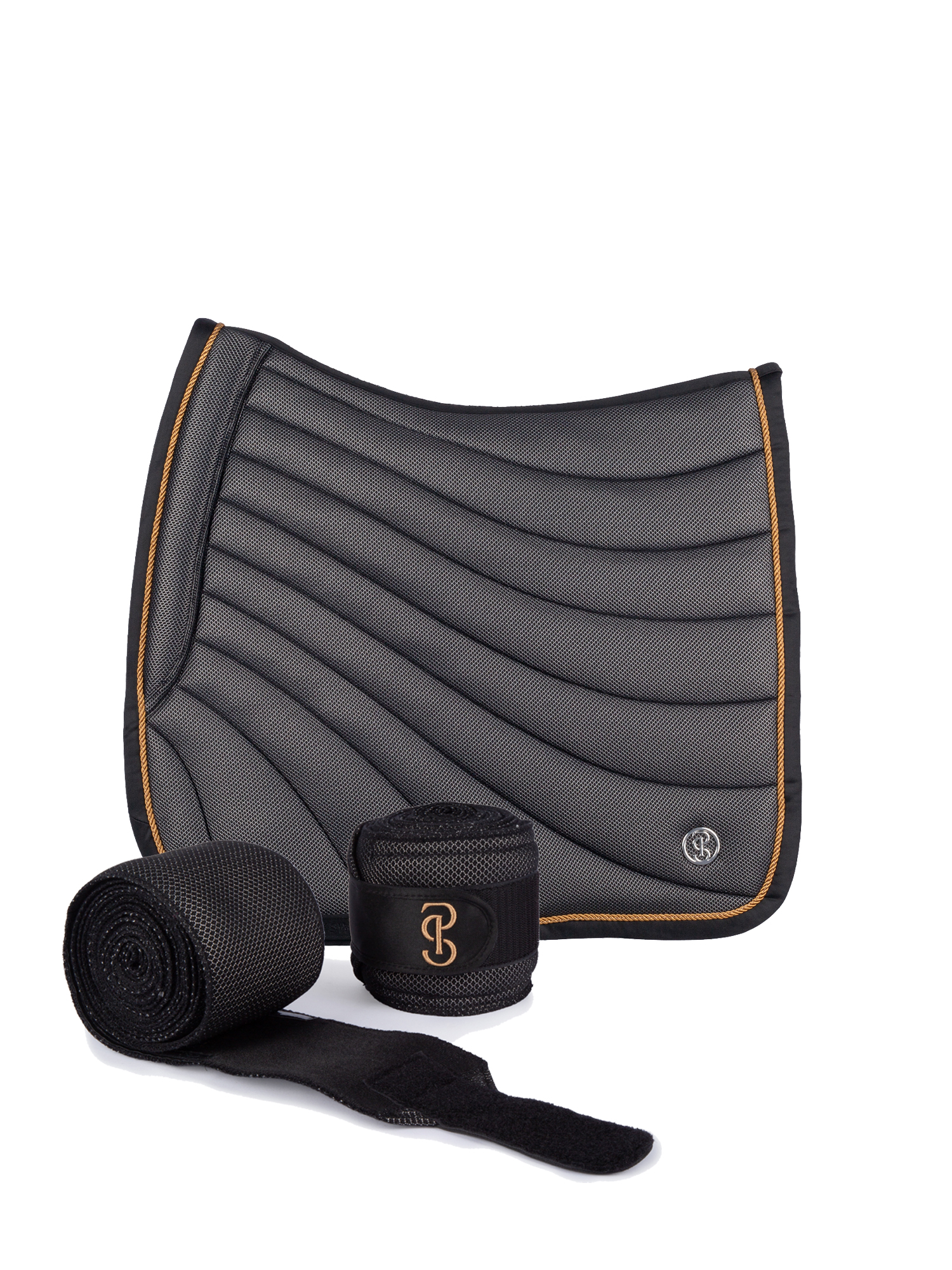 Airflow Mesh Saddle Pad Dressage + Polos Set