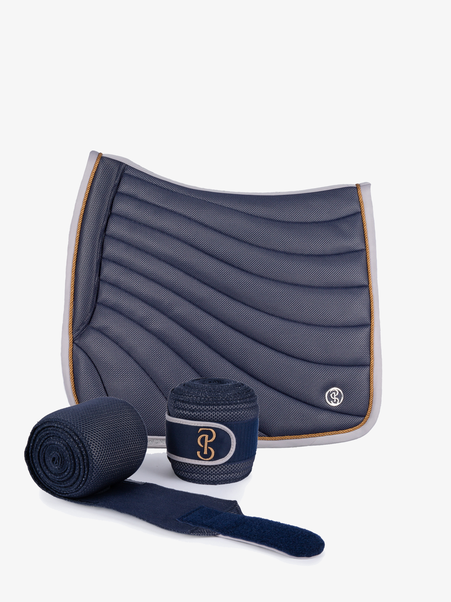 Airflow Mesh Saddle Pad Dressage + Polos Set