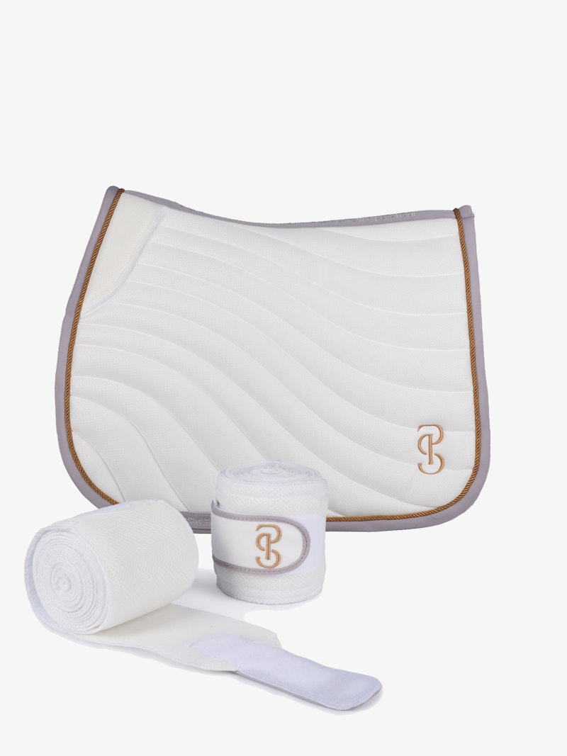 Airflow Mesh Saddle Pad Jump + Polos Set Airflow Mesh Saddle Pad Jump + Polos Set