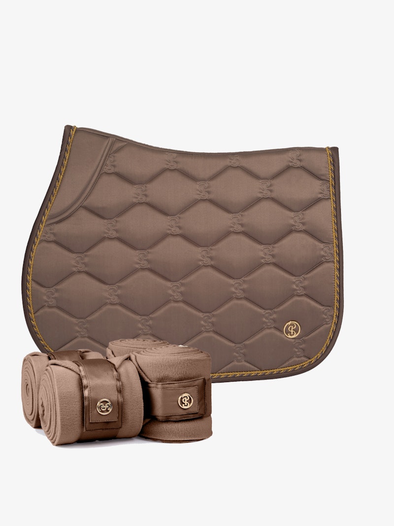 Saddle Pad Jump Signature+Polos Set Saddle Pad Jump Signature+Polos Set