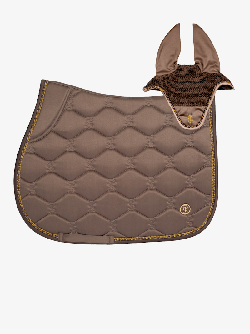 Saddle Pad Jump Signature+Ear Bonnet Set Saddle Pad Jump Signature+Ear Bonnet Set