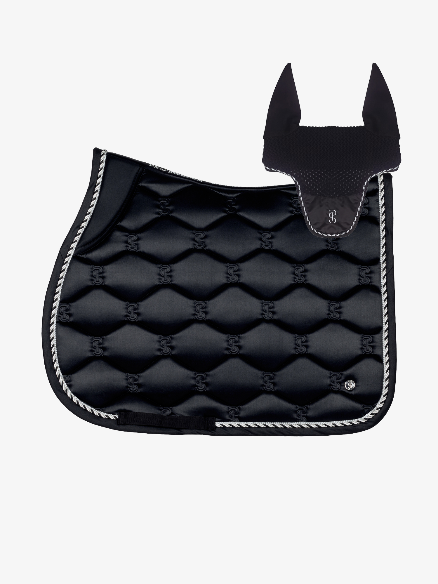 Saddle Pad Jump Signature+Ear Bonnet Set