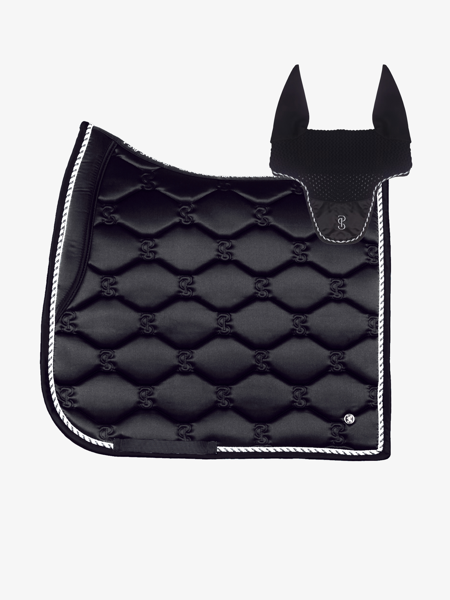 Saddle Pad Dressage Signature + Ear Bonnet Set