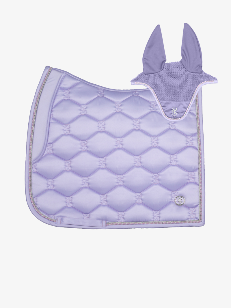 Saddle Pad Dressage Signature + Ear Bonnet Set Saddle Pad Dressage Signature + Ear Bonnet Set