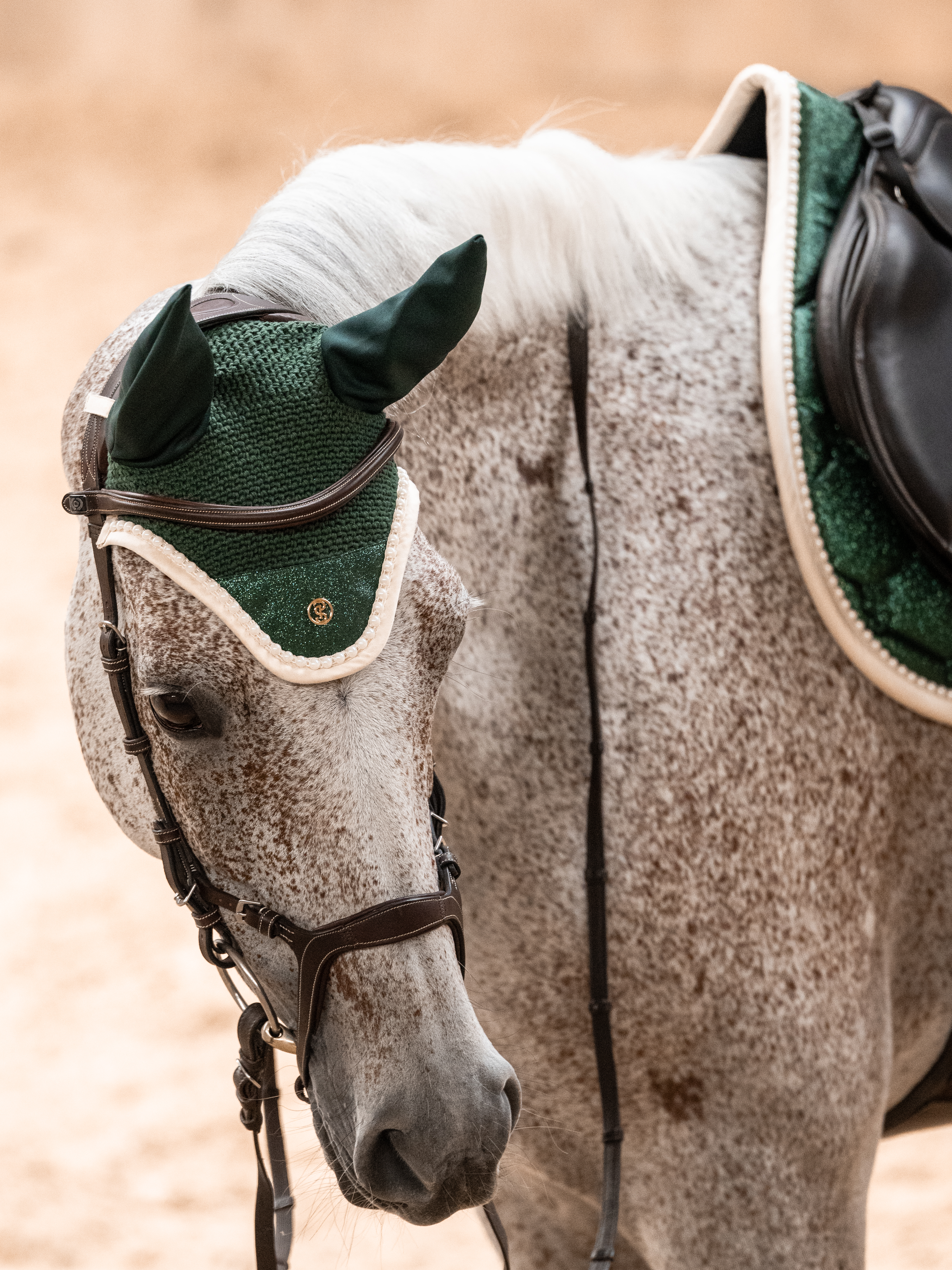 Fliegenhaube Stardust Pearl