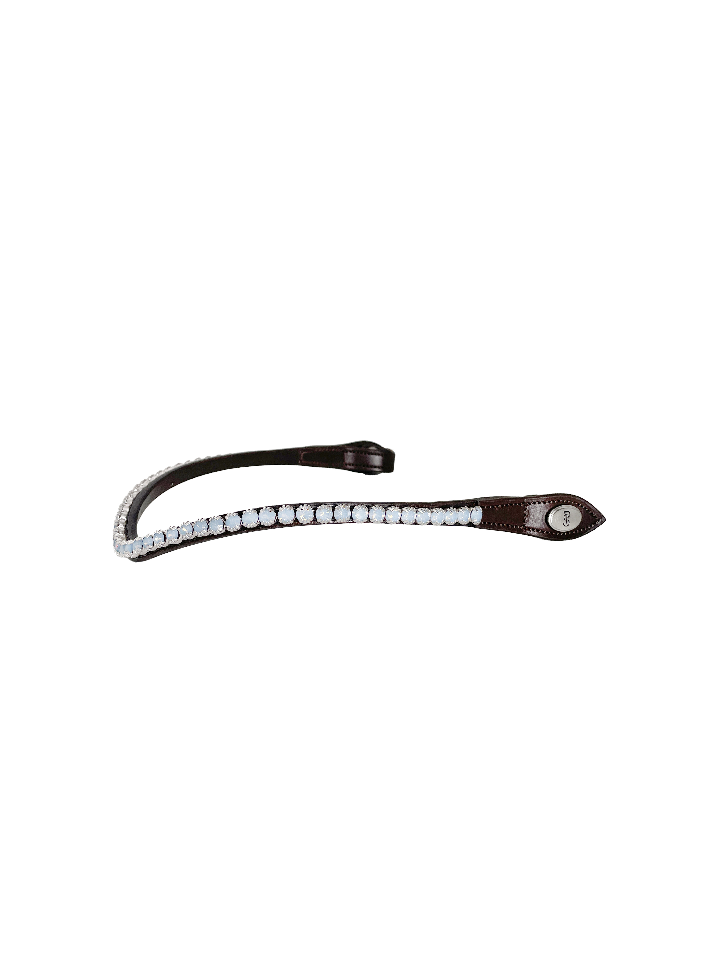 Browband Slim Morning Breeze Brown Leather