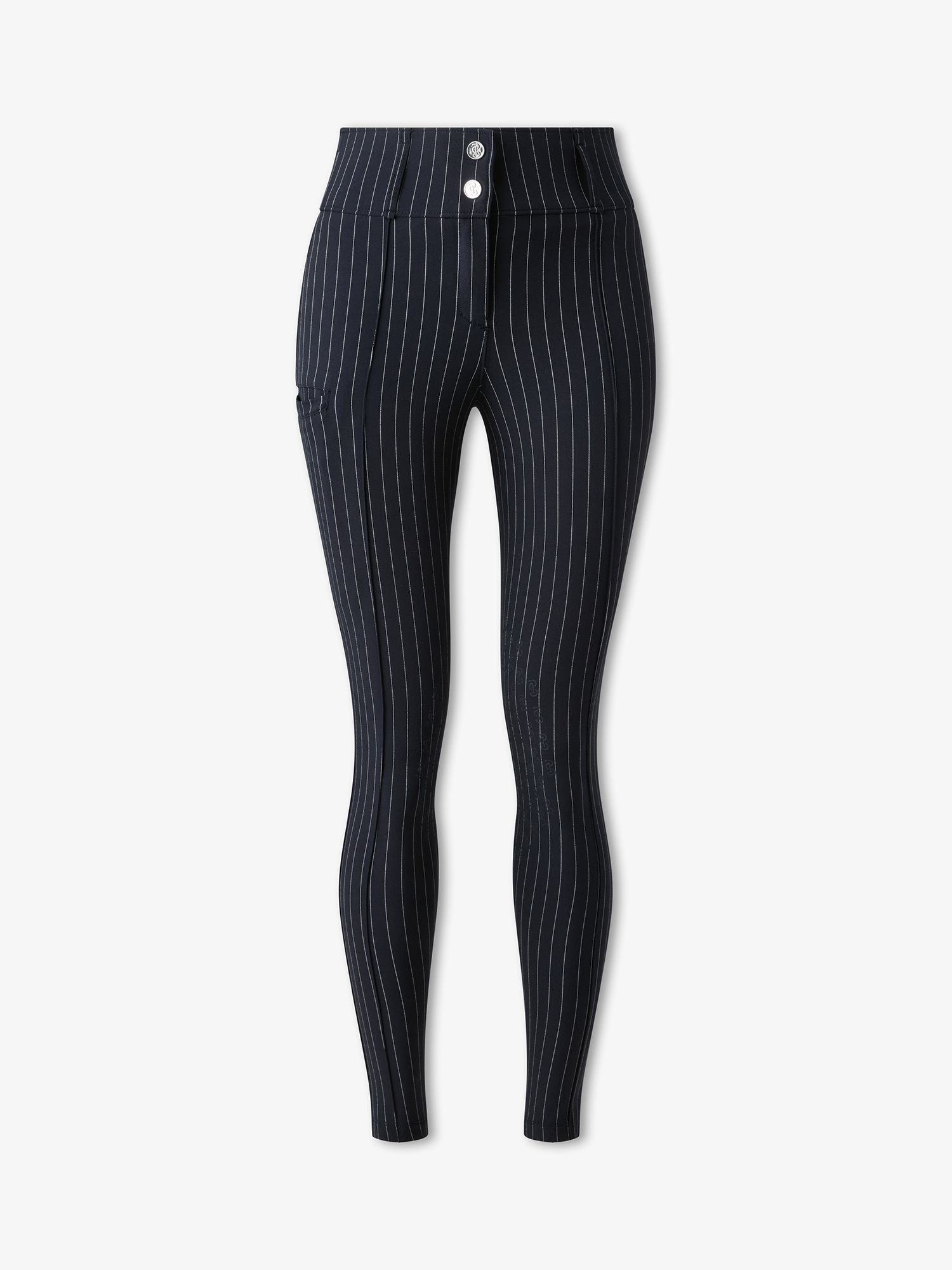 Penny Pinstripe Knee Grip Breeches