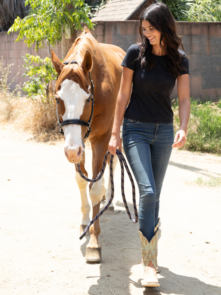 Maggie Full Grip Denim Breeches