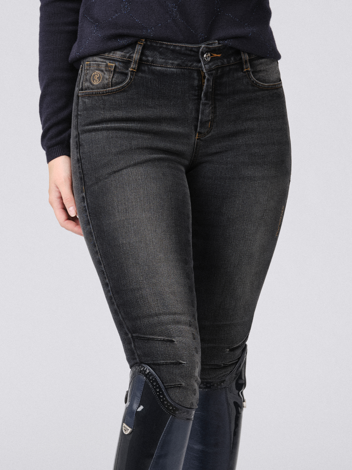 NEU Jeansreithose PS selling of Sweden kniegrip 38