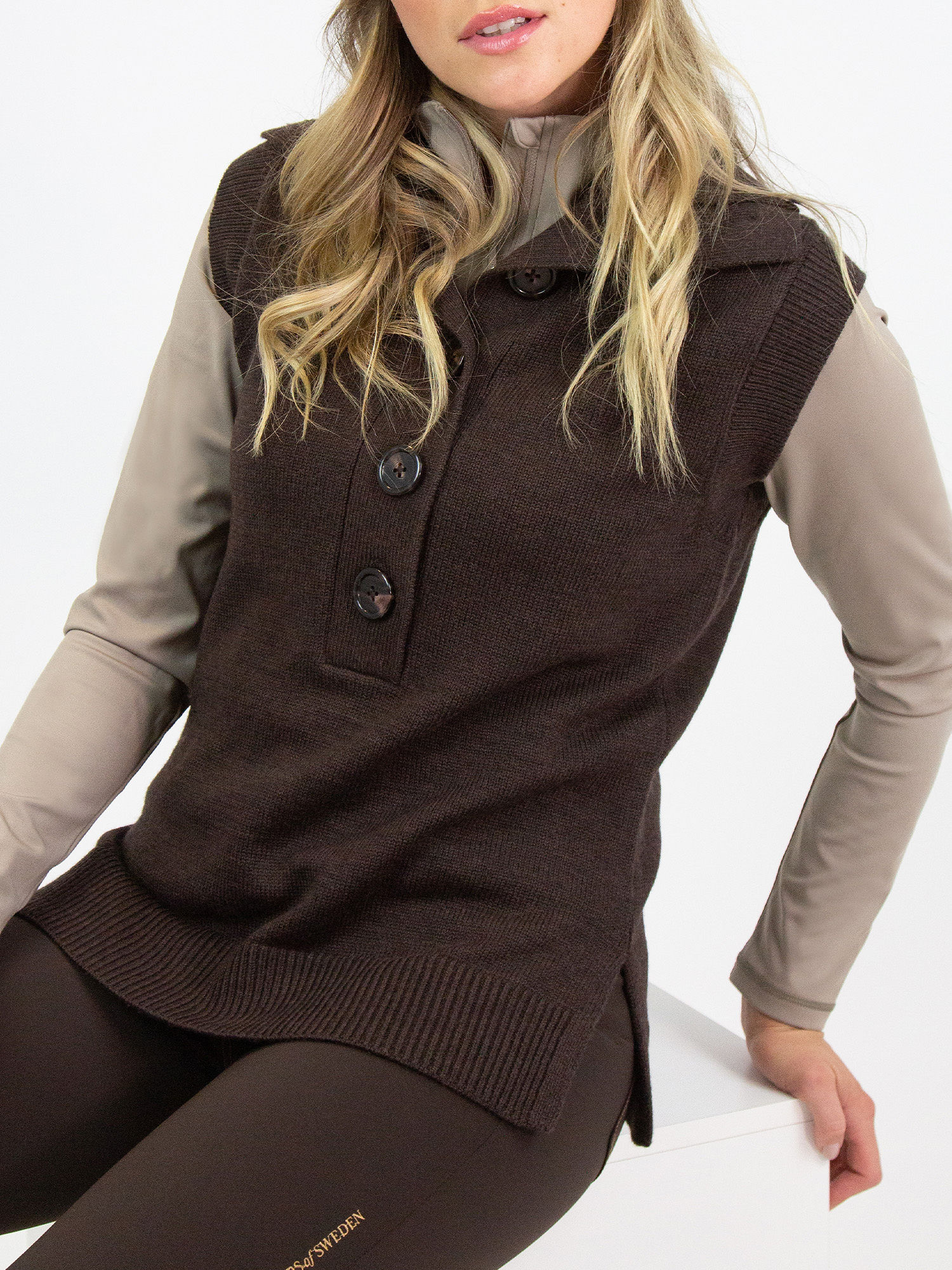 Ria Knitted Vest • PS of Sweden | Responsible Wool | PS Official 