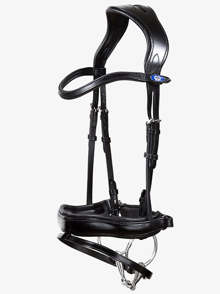 Flying Change Bridle + Dubai Flat Dressage Reins